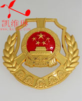 2017城管制服帽徽